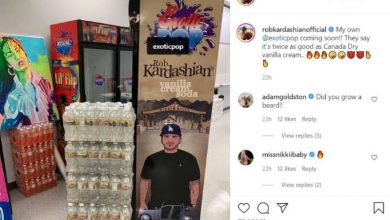 Photo of Rob Kardashian lanza su propio marca de refrescos
