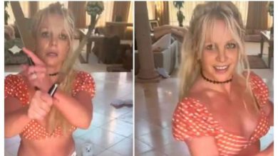 Photo of Policía realiza chequeo de bienestar a Britney Spears tras perturbador video bailando con cuchillos